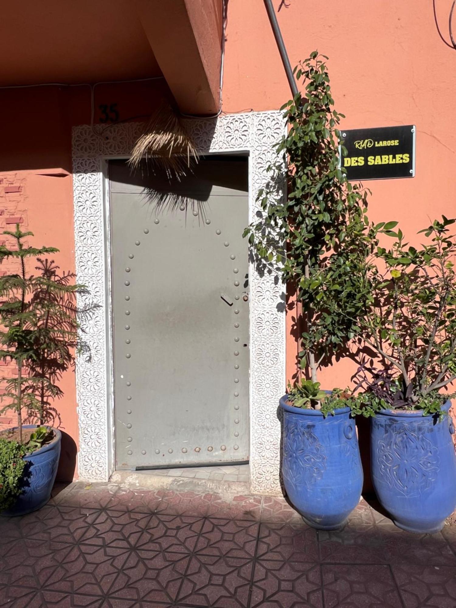 Riad La Rose Des Sables Марракеш Экстерьер фото